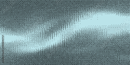 Abstract Glitch Noise Wave Background Vector