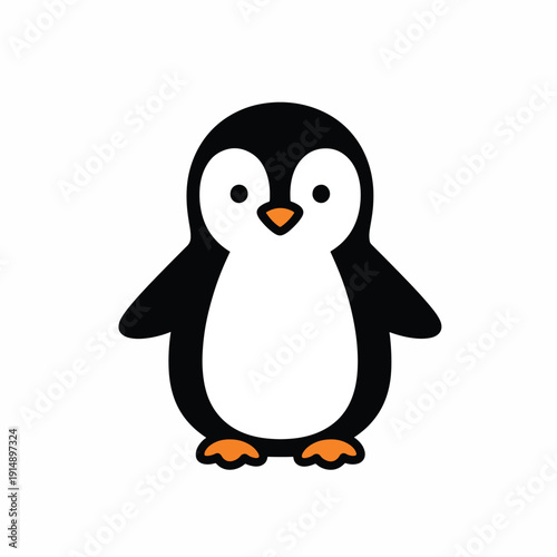 Adorable Penguin Character