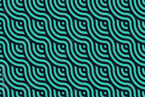 abstract background with waves