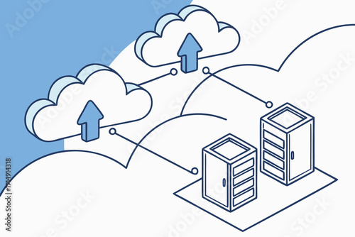 Cloud computing and data storage integration for business efficiency