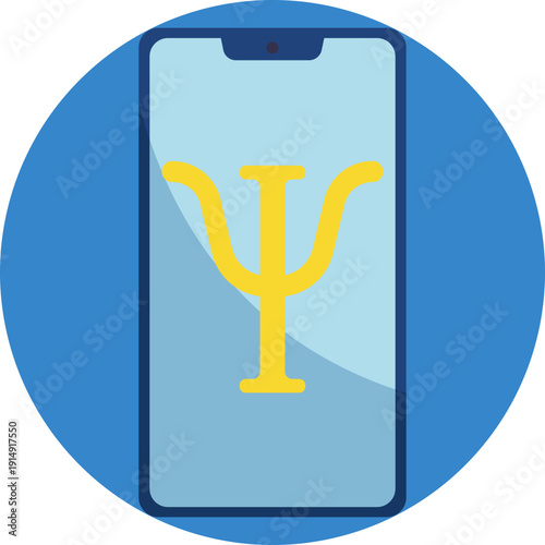 Represents the study of the mind and behavior, focusing on how people think, feel, and act in different situations.