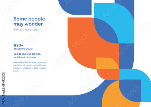 Template vector design for Brochure, Annual Report, Web design Poster, Corporate Presentation, Flyer, layout modern with size horizontal, Easy to use and edit.