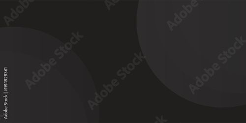 Dark black background abstract 3D geometric with wave effect decoration. Vector illustration