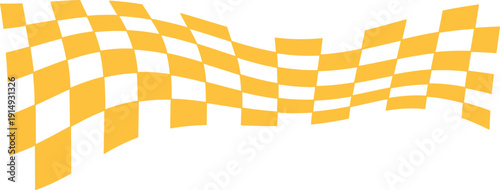 Flag Race Illustration