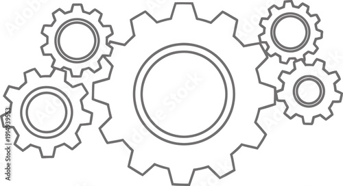 Gears Mechanism System