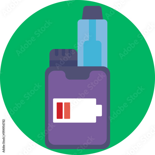 Low battery – Indicates that the vape device’s battery level is almost empty and needs to be recharged soon.
