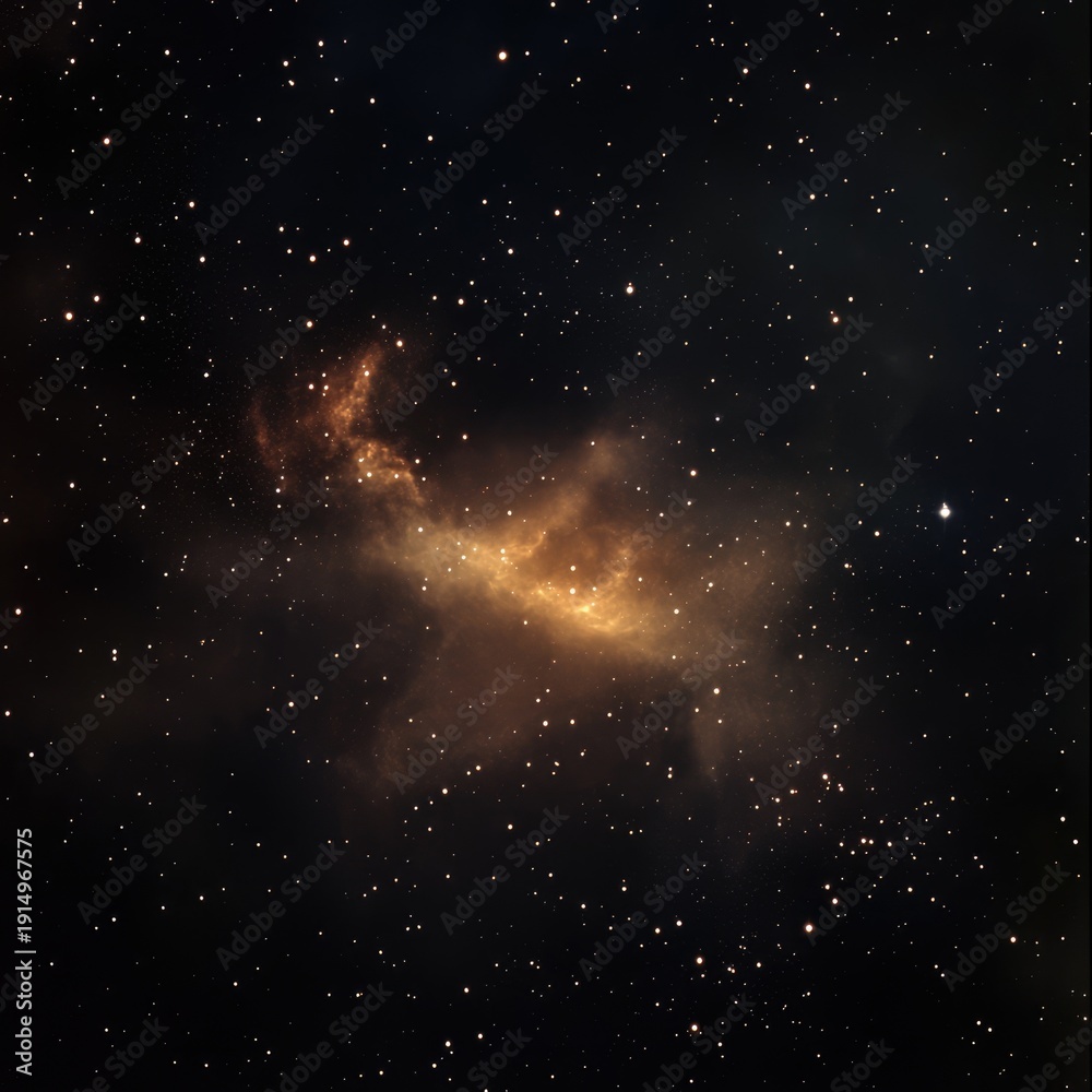 Obraz premium Starry Galaxy Space Background for Reflection.