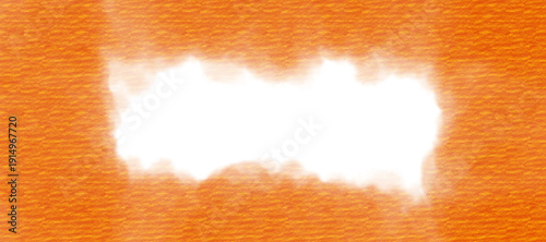 Warm Orange Fog Frame Soft Abstract Background paper texture