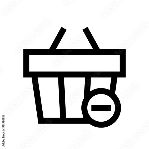 Remove Basket Icon