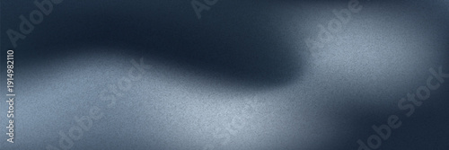 Dark gray blue black color gradient background grainy texture effect dark technology abstract banner design, copy space