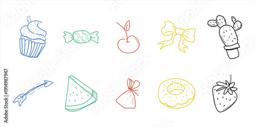 Kindergarten Doodle Drawing