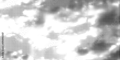 Halftone dotted abstract background. Grain gradient texture background with dots. Noise Stipple pointillism pattern. Sand, grain, grunge stipple effect.