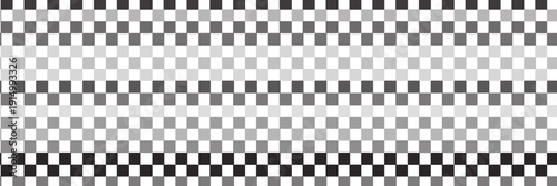 Black and white chess pattern. Checkerboard seamless vector illustration. Abstract checkered checkerboard for game. Grid geometric square shape. Race flag.