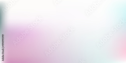 Trendy colorful blur fluid texture. Hologram foil motion background. Colored vector illustration. Abstract holographic blurry backdrop. Gradient mesh. White Blue Green.