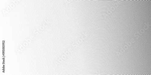 Abstract light gradient background with smooth curved line patterns forming concentric waves in soft gray and white tones. The clean minimal design