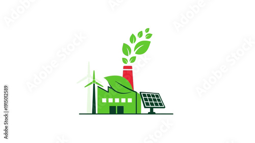 Sustainable Energy Factory with Renewable Resources.