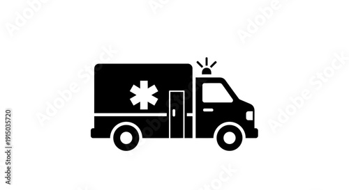 Ambulance Vehicle Emergency Medical Service.