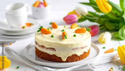 Karottenkuchen mit Frischkäse-Frosting