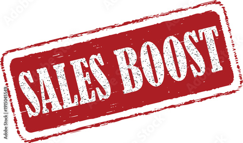 Dynamic sales boost stamp for marketing and business growth strategies
