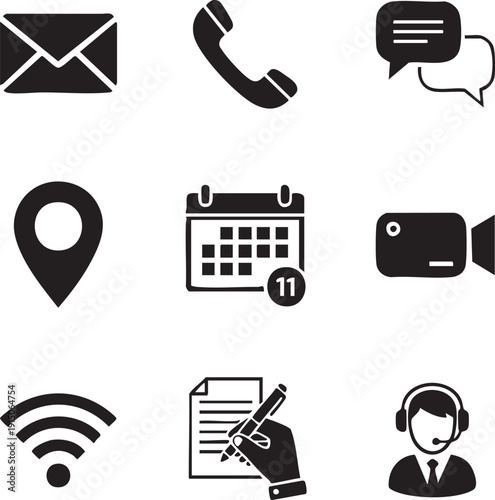 Organization Team Teamwork Partnership Collaboration Leadership Icons