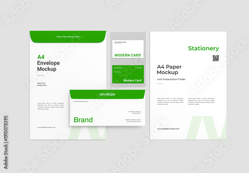 Brand Identity Stationery Mockup