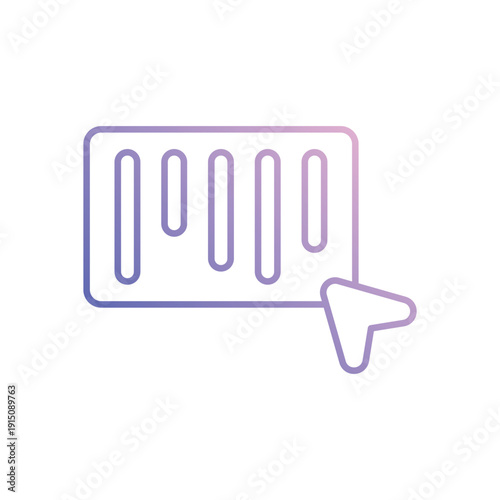 Barcode  vector icon