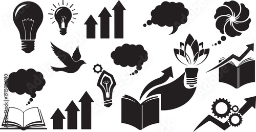 Creative Ideas and Inspiration Concepts in Business and Education