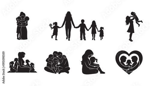 Mother Day special tribute concept for family love and care