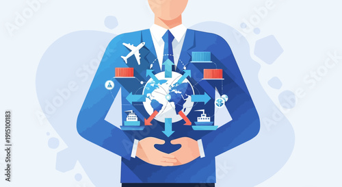 Global Business and Logistics Connecting the World Through Transportation and Technology