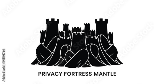 privacy fortress castle security concept