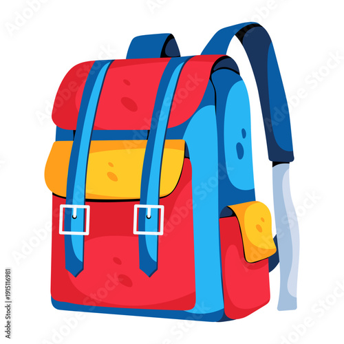 school backpack isolated  svg