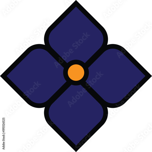 Stylized illustration of a healthy young woman doing yoga outdoors in a serene park, mindfulness and well-being, calm and peaceful