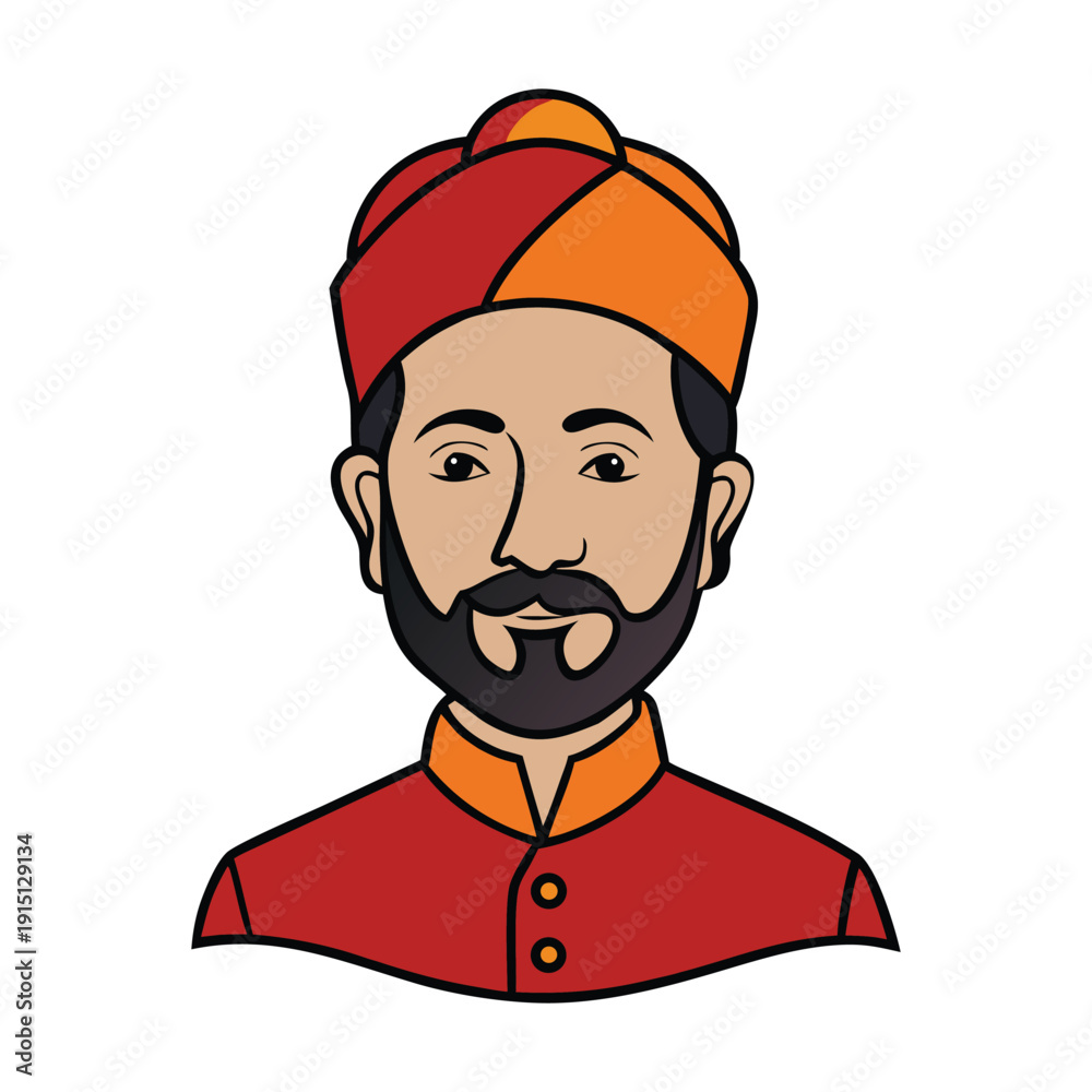 Obraz premium Gudi Padwa is a vibrant Hindu festival marking the Marathi New Year, celebrated with colorful decorations, festive meals, and raising the gudi as a symbol of prosperity. 