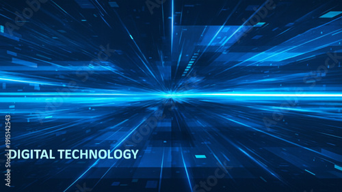 Digital Technology Motion Stream"