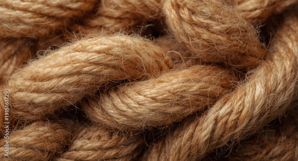 Fototapeta premium Warm knitted textile backdrop featuring intertwined wool and thread fibers