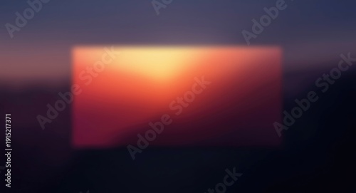 Blurred rectangular shape with gradient effect optimized for unique design