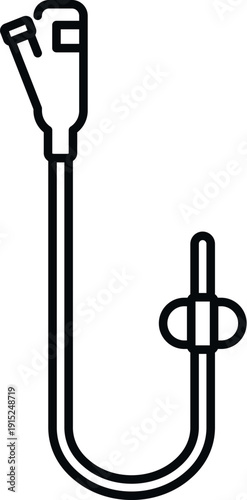 Medical catheter tube providing urology treatment in healthcare settings