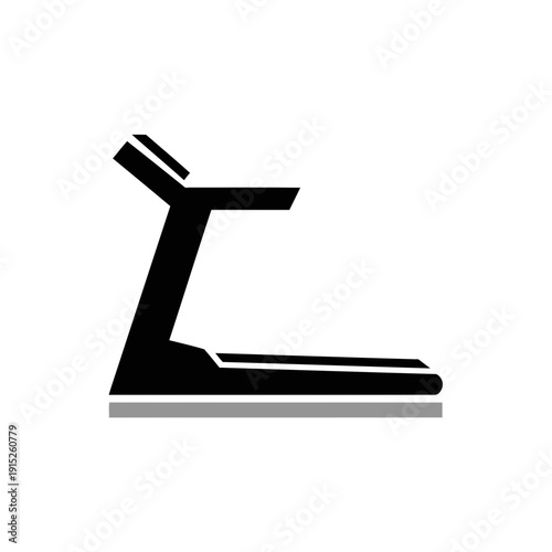 Treadmill running machine exercise equipment graphic