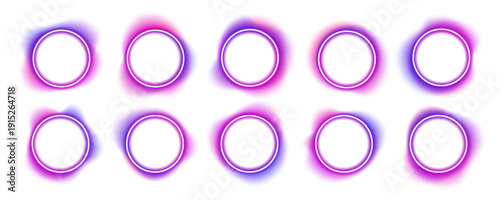 Soft glowing gradient circle with smooth color transitions and radiant light bloom, ideal for digital backgrounds and modern UI design.