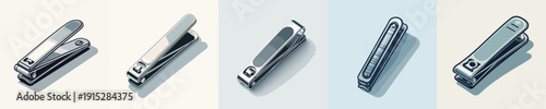vector of a nail clipper