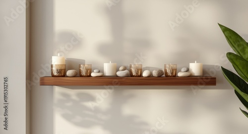 Peaceful bedroom environmen...