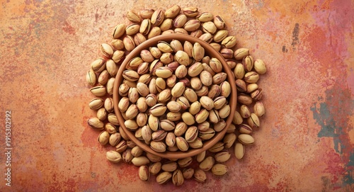 Colorful table background w...