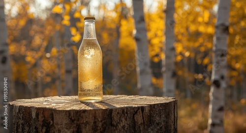 A chilled birch sap drink r...