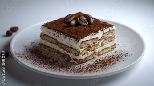 Wallpaper Mural piece of chocolate cake with chocolate Torontodigital.ca