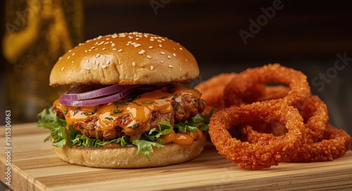 Tender tandoori chicken bur...