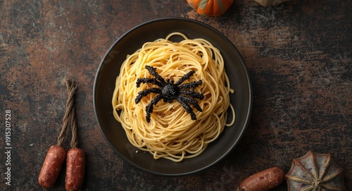 Spooky celebration with sau...