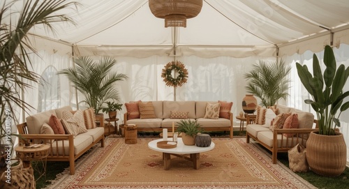 Boho inspired entertainment...
