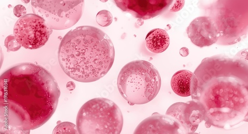 Visualization of pink and r...