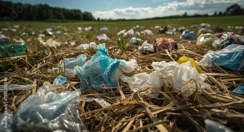 Plastic residue presence in...