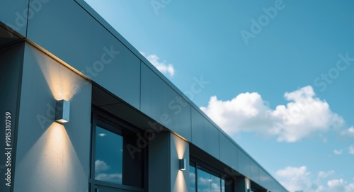 Modern office building exte...